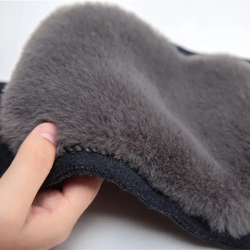 Thick Warm Wool Knee Warmer Pads – Super Elastic Knee Support Protector
