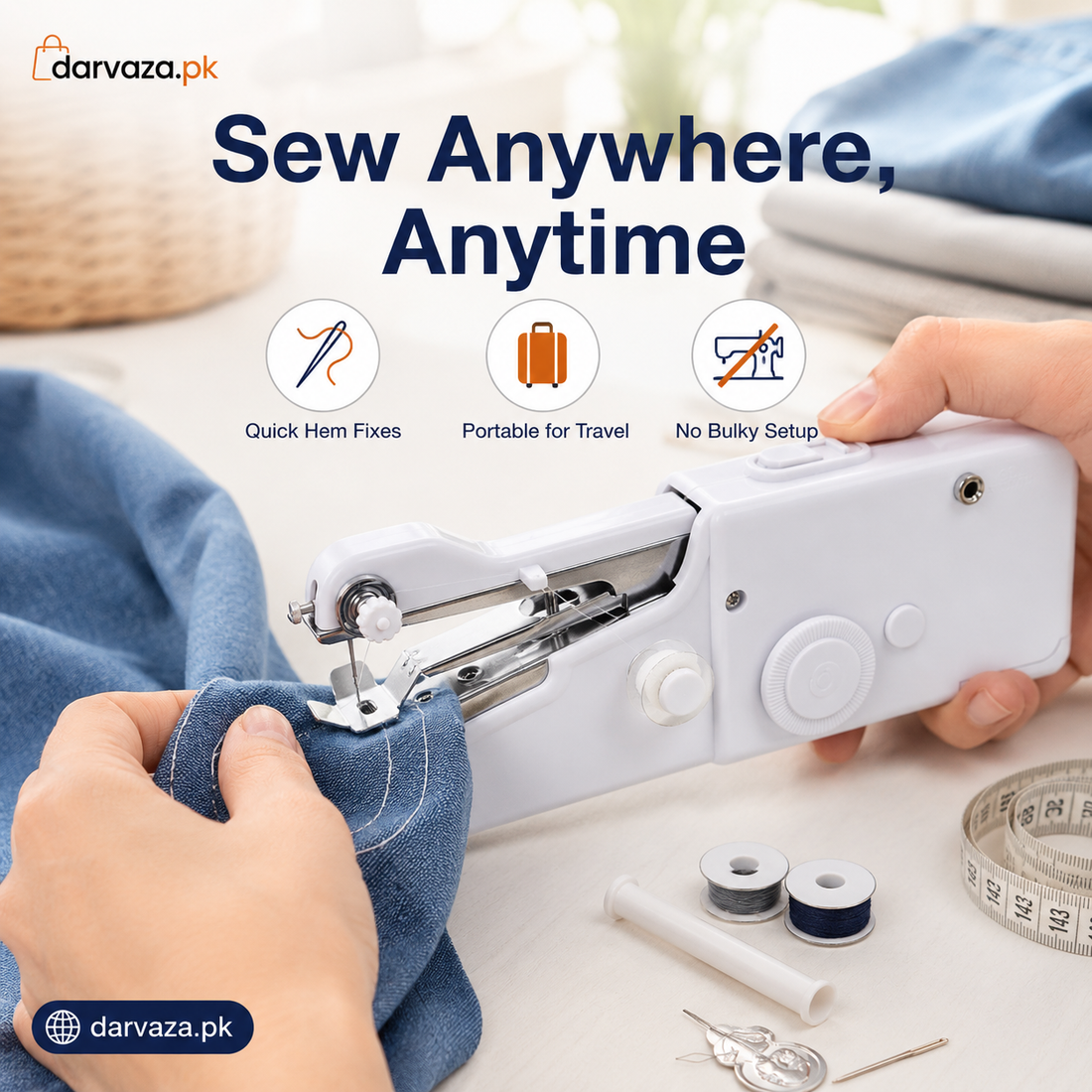 Portable Handheld Sewing Machine