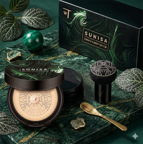 SUNISA Foundation Base Waterproof Mushroom Head Air Cushion CC Cream