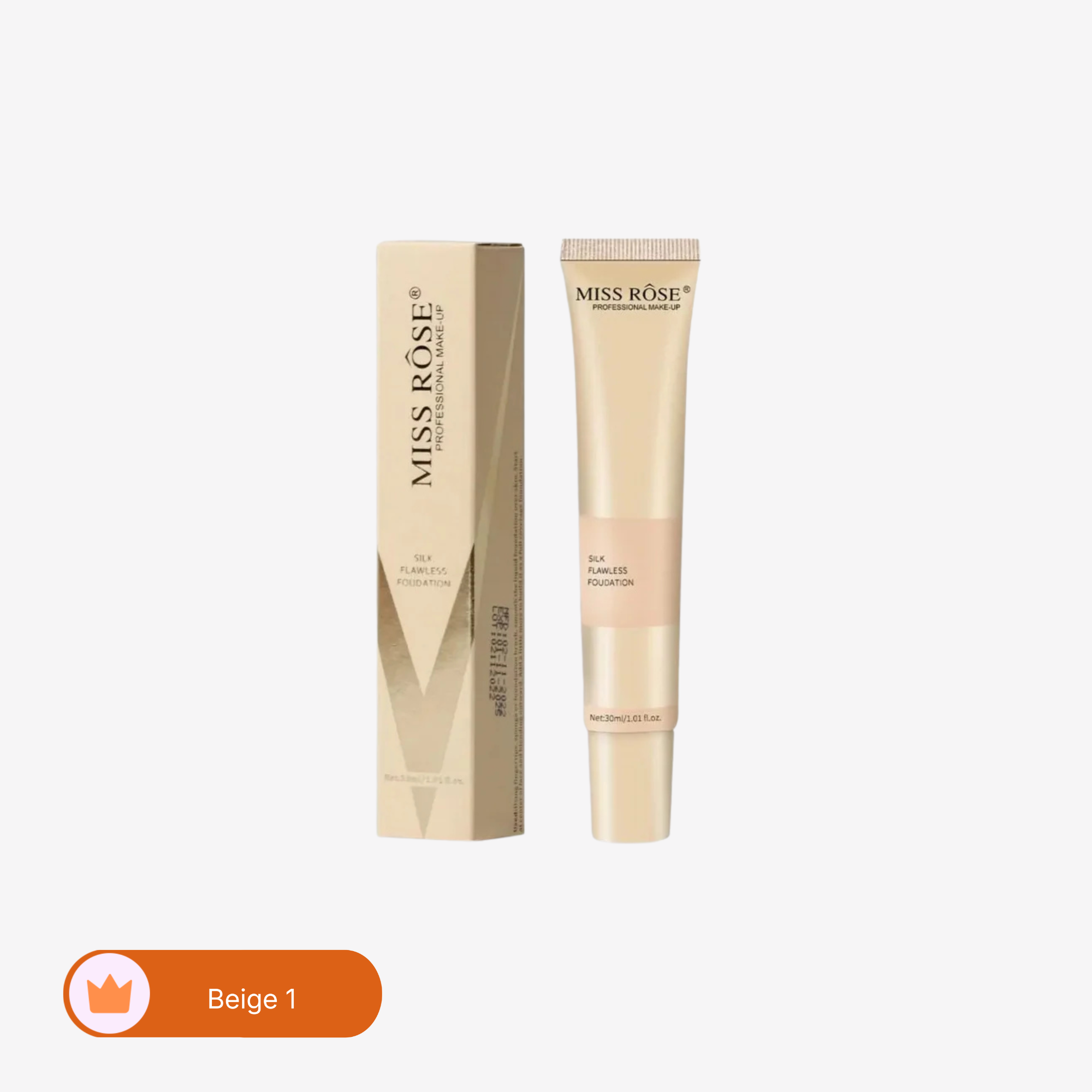 Miss Rose - Silk Flawless Foundation - 30Ml